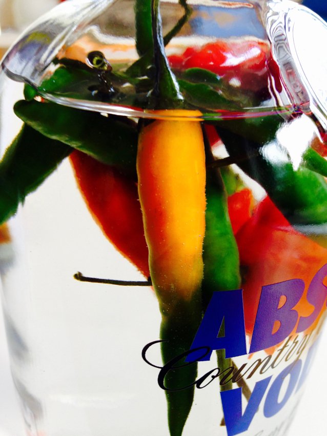 Chili vodka