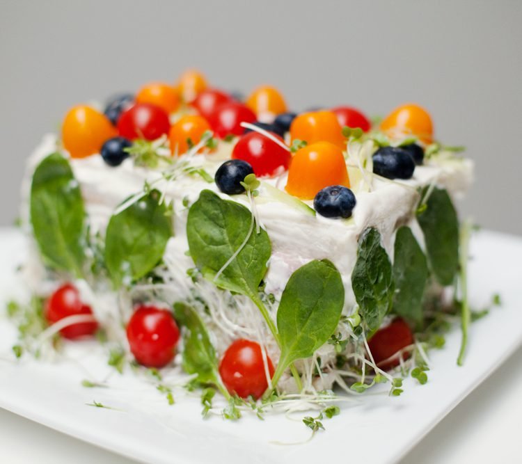 Meat Sandwich Cake