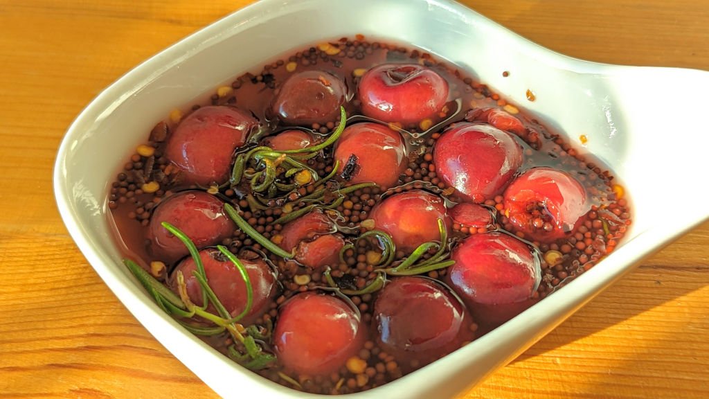 Pickled Cherries