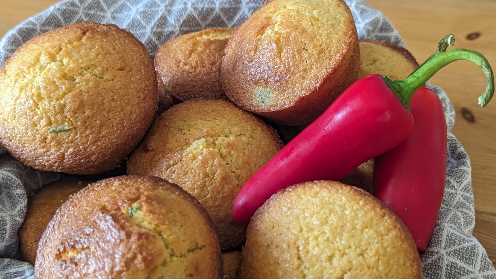 Polenta (cornbread) muffins