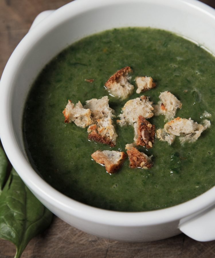 Spinach soup